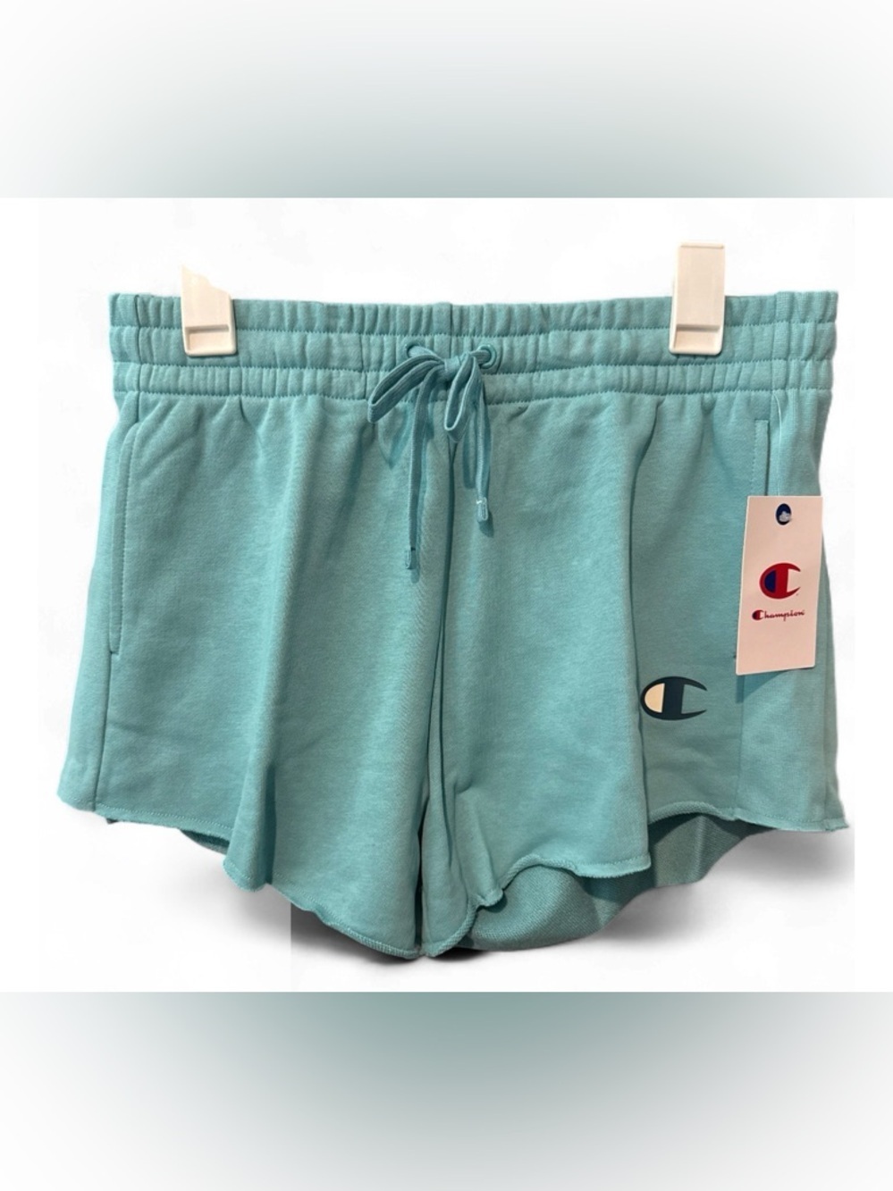 Size Medium Champion Womens Blue Drawstring Shorts